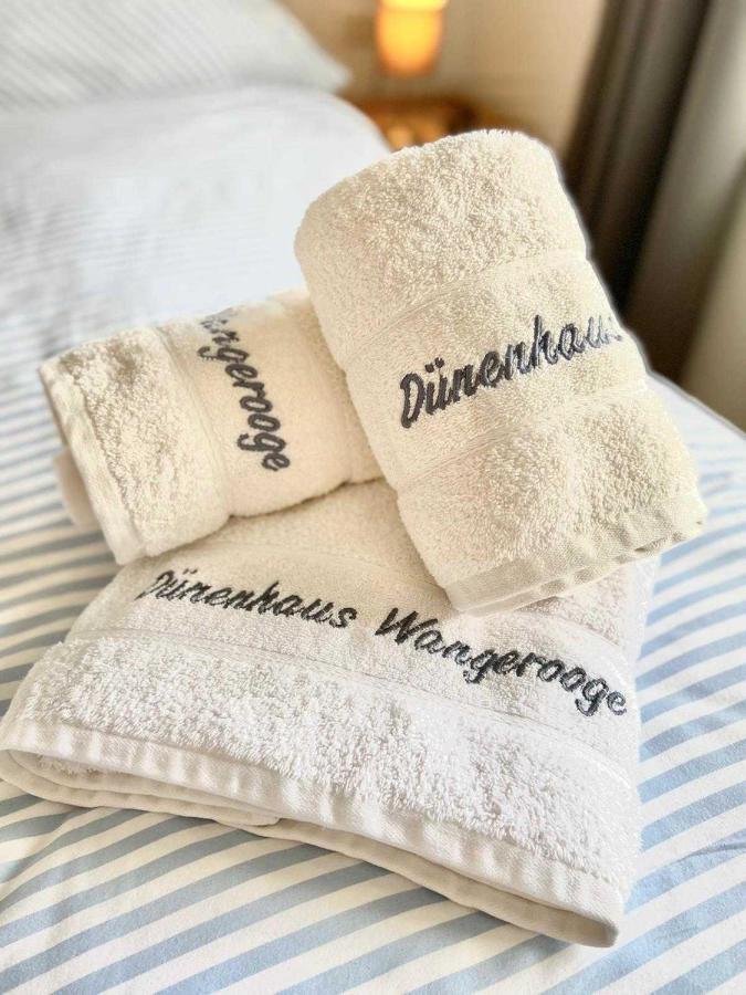 Duenenhaus Ferienwohnung De Dueuen Dree Вангероге Экстерьер фото
