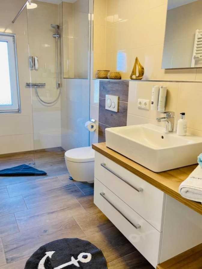 Duenenhaus Ferienwohnung De Dueuen Dree Вангероге Экстерьер фото